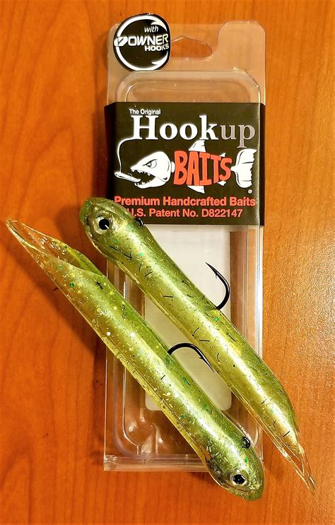 Hookup baits - May 24, 2021 · Hookup Baits is a manufacturer and designer of specialty fishing jigs and lures. All products are designed, and manufactured in San Diego, CA. Unlike any jig design on the market, Hookup Baits utilizes shape, color and action, which significantly increases the number of bites and fish caught. 